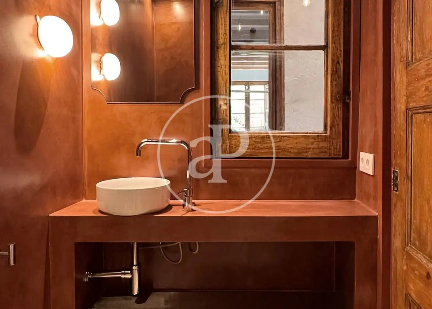 Bathroom of Flat for sale in Barcelona  with Air Conditioner, Heating and Furnished