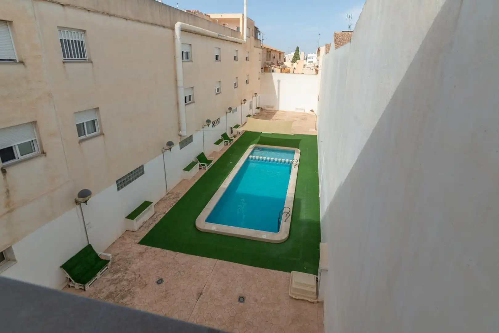 Swimming pool of Attic for sale in San Javier  with Terrace, Storage room and Alarm