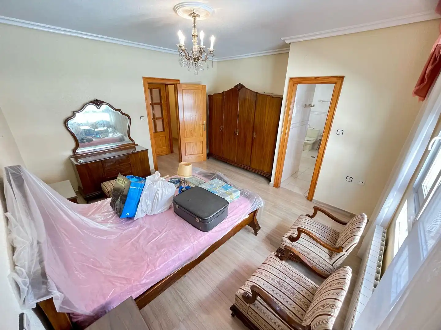 Schlafzimmer von Wohnung zum Verkauf in Fuente Álamo de Murcia mit Klimaanlage, Terrasse und Abstellraum