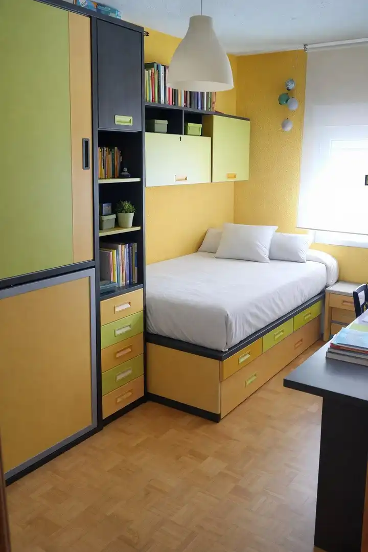 Schlafzimmer von Wohnung zum Verkauf in Madrid mit Klimaanlage, Heizung und Terrasse
