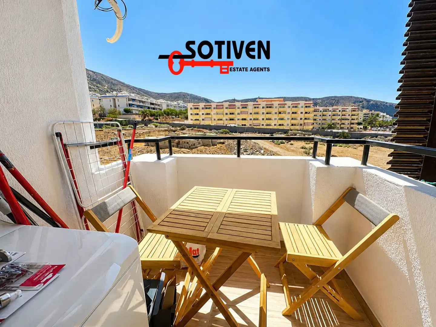 Balcony of Study for rent in Arona  with Terrace, Balcony and Community pool