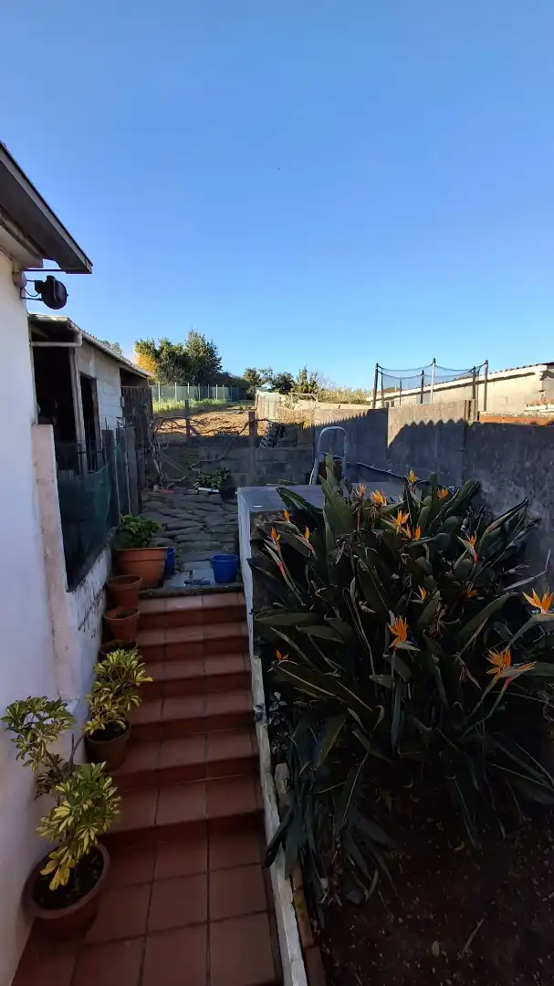 Jardín de Casa o chalet en venta en A Pobra do Caramiñal con Aire acondicionado, Calefacción y Jardín privado