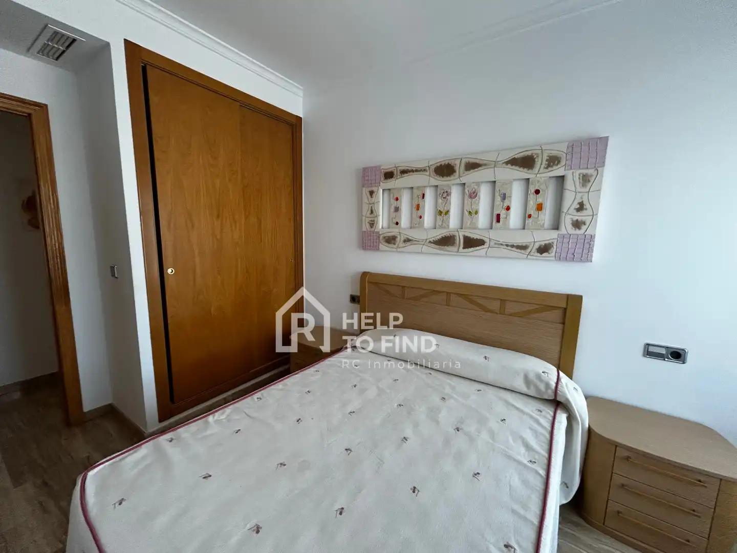 Bedroom of Flat for sale in Gandia  with Air Conditioner, Heating and Furnished