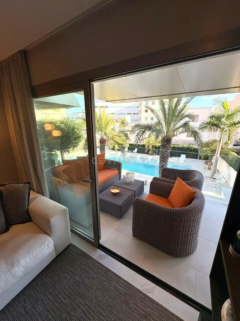 Terraza de Apartamento en venta en Eivissa con Aire acondicionado, Trastero y Horno