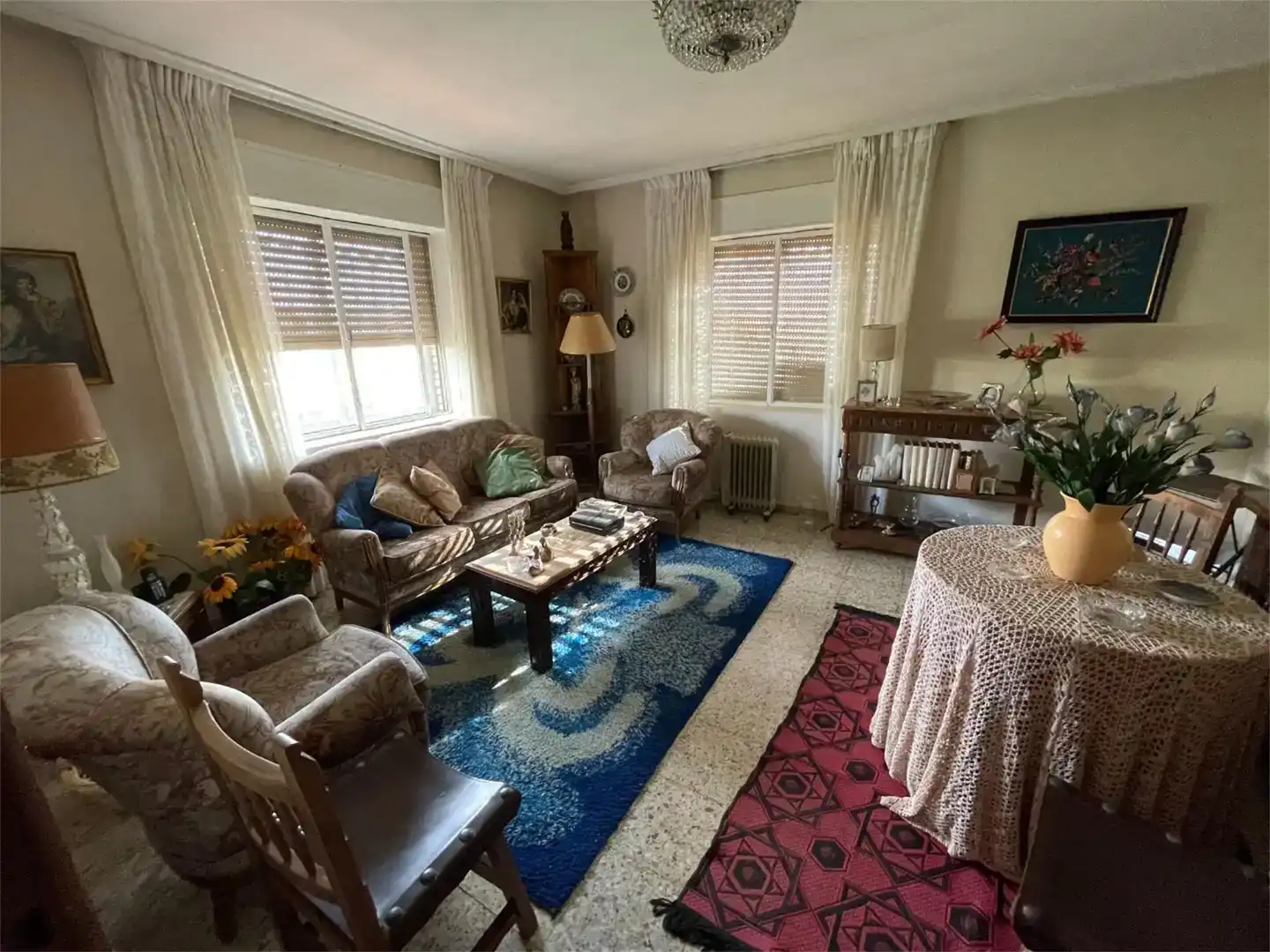 Sala d'estar de Casa o xalet en venda en Castronuevo amb Jardí privat, Traster i Balcó