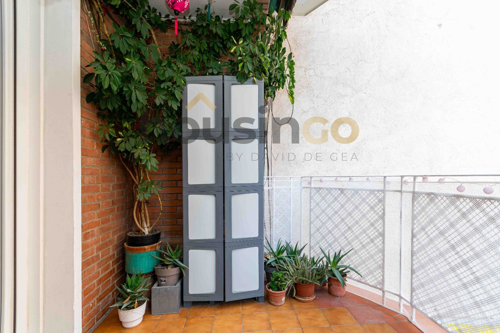 Garden of Flat for sale in  Madrid Capital  with Heating, Terrace and Storage room