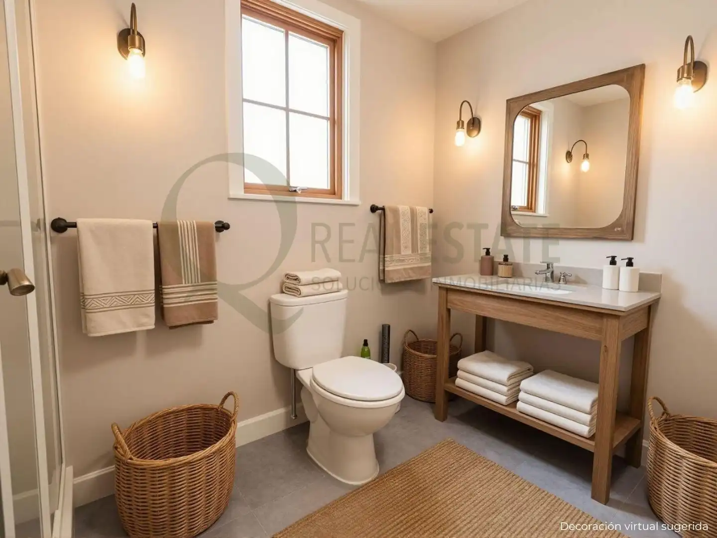 Bathroom of Flat for sale in El Campello  with Terrace, Furnished and Balcony
