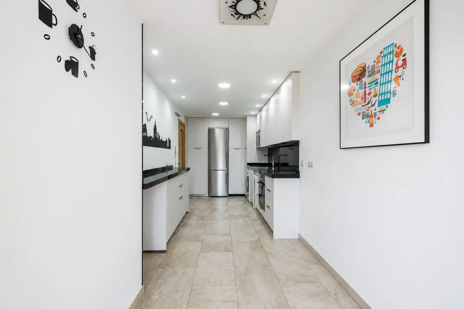 Kitchen of Flat for sale in Las Rozas de Madrid  with Air Conditioner, Heating and Private garden