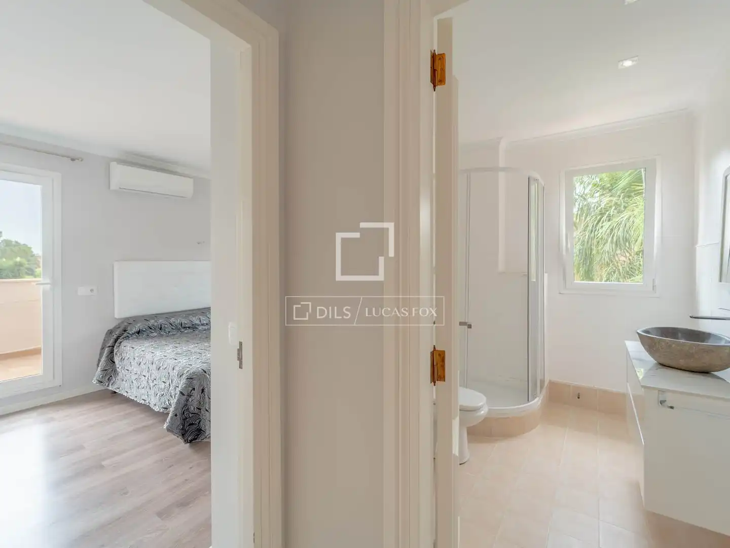Dormitori de Casa o xalet de lloguer en Bétera amb Aire condicionat, Jardí privat i Moblat