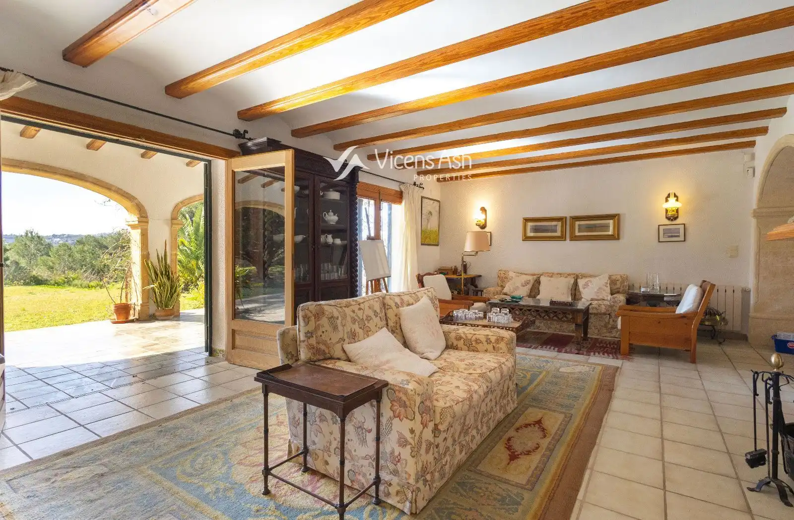 Living room of Houses for sale in Jávea / Xàbia  with Heating and Swimming Pool