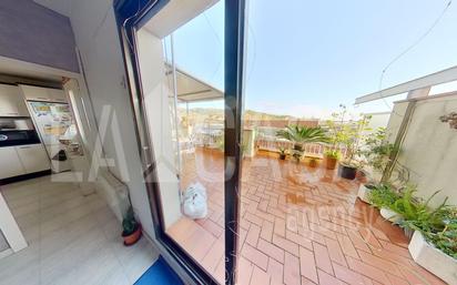 Balcony of Attic for sale in Badalona  with Heating, Terrace and Storage room