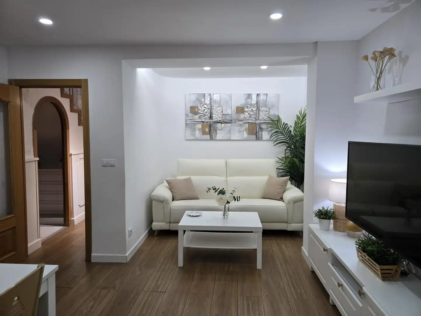 Sala de estar de Casa o chalet en venta en Villalbilla con Calefacción, Amueblado y Balcón