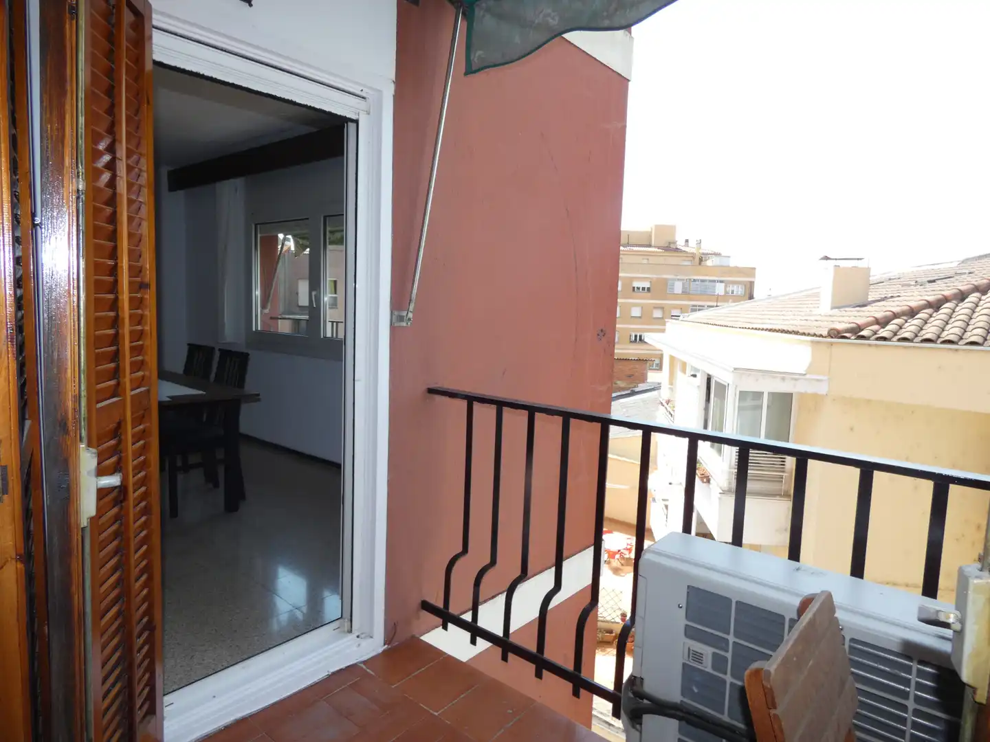 Balcony of Flat for sale in Girona  with Air Conditioner, Heating and Furnished