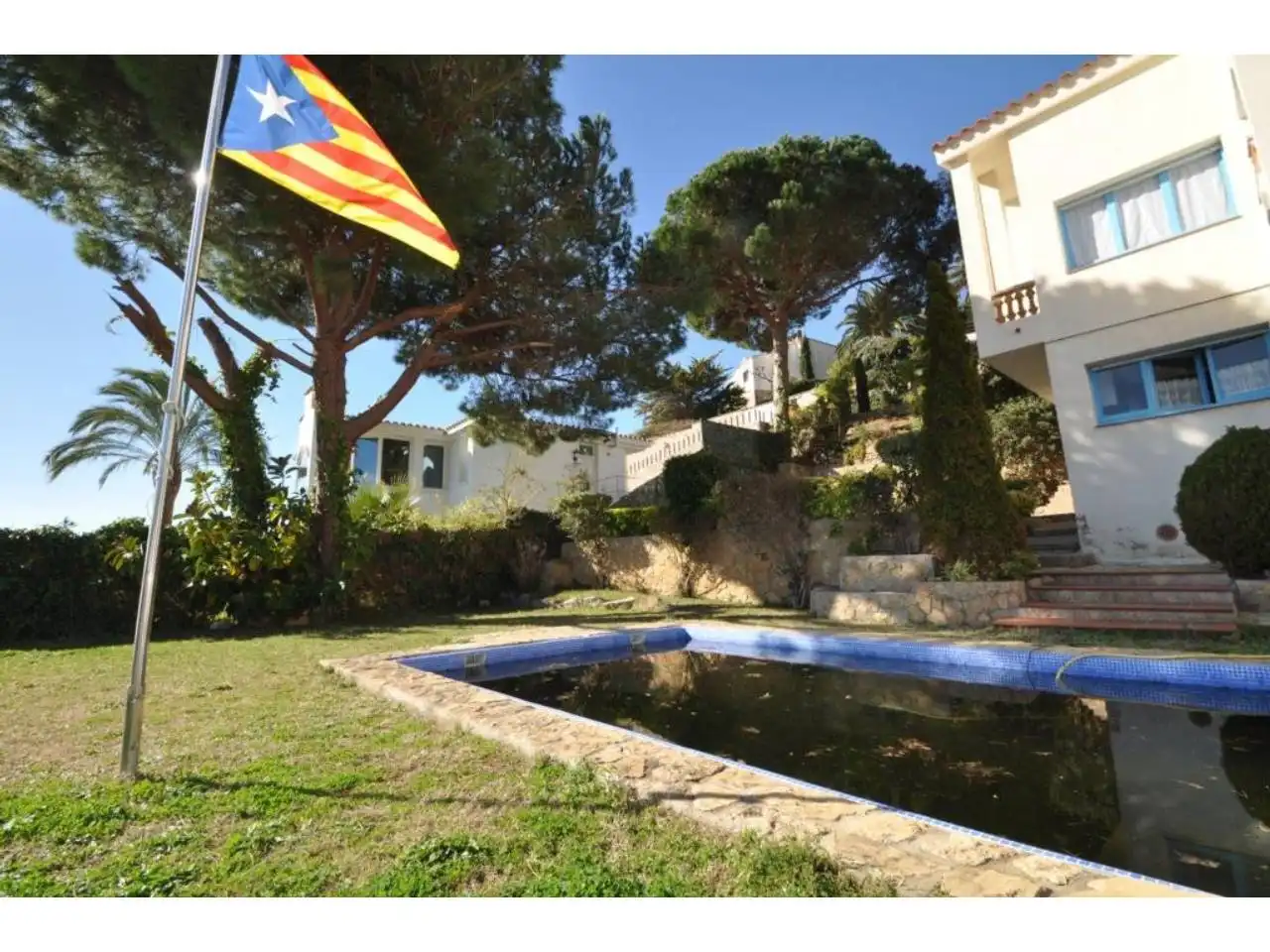 Jardí de Casa o xalet en venda en Lloret de Mar amb Calefacció, Terrassa i Moblat