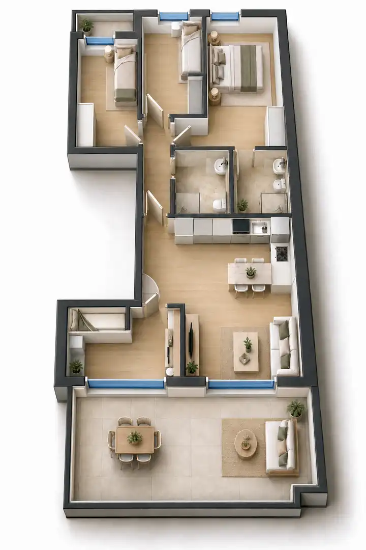 Attique avec ascenseur à vendre à Villuercas, imagen 11