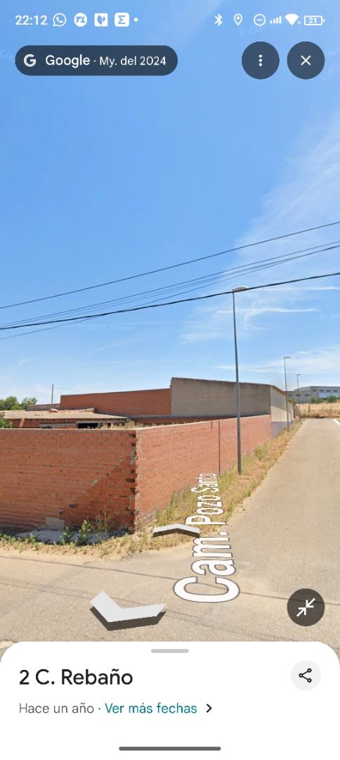 Vista exterior de Terreno en venta en Urda