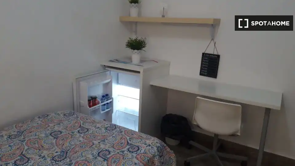 Bedroom of Flat for rent in Alicante / Alacant  with Air Conditioner, Heating and Furnished