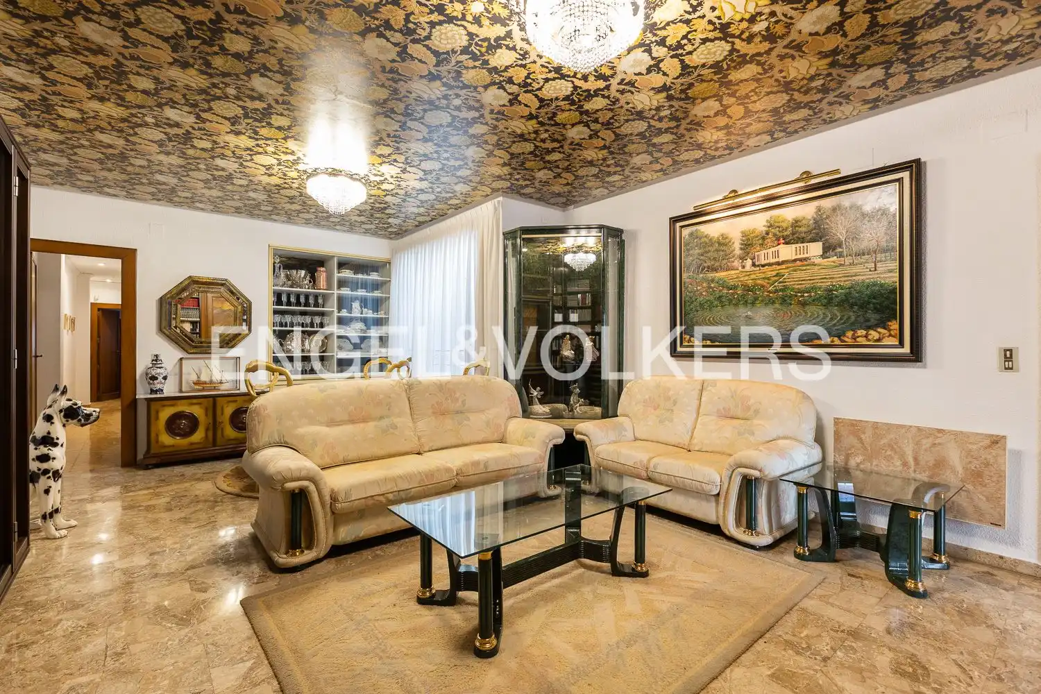 Sala de estar de Casa o chalet en venta en Alberic con Aire acondicionado, Calefacción y Terraza