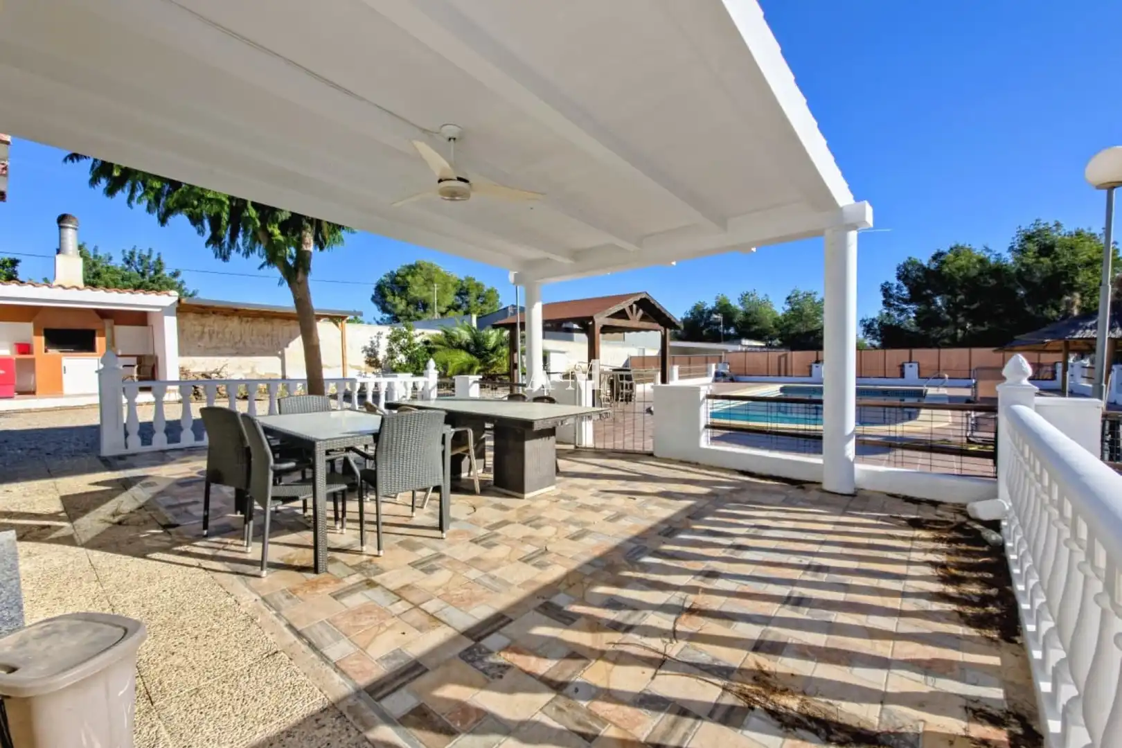 Terrassa de Casa o xalet de lloguer en Pilar de la Horadada amb Aire condicionat, Calefacció i Jardí privat