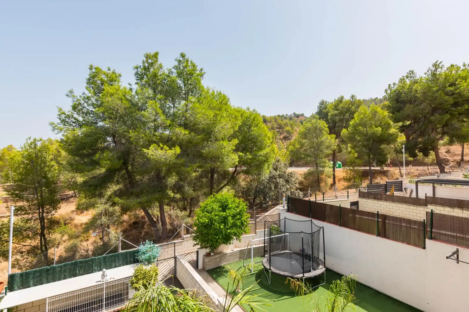 Vista exterior de Pis en venda en Murcia amb Aire condicionat, Jardí privat i Terrassa