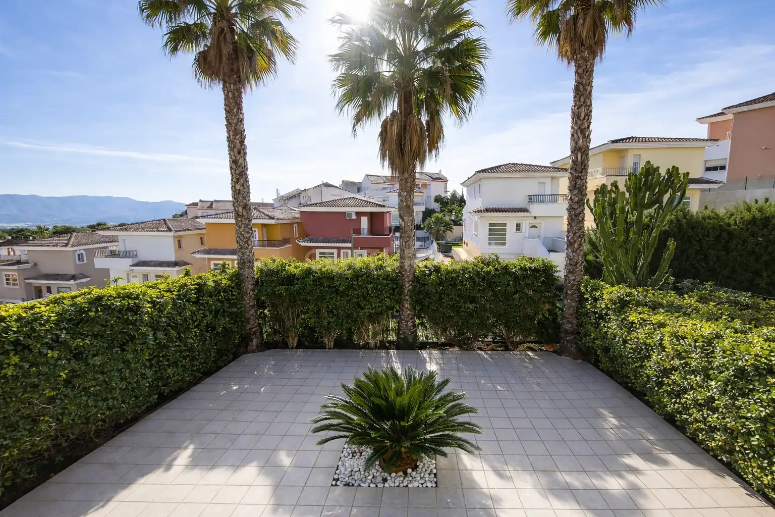 Vista exterior de Casa adosada en venta en La Nucia con Aire acondicionado, Trastero y Horno