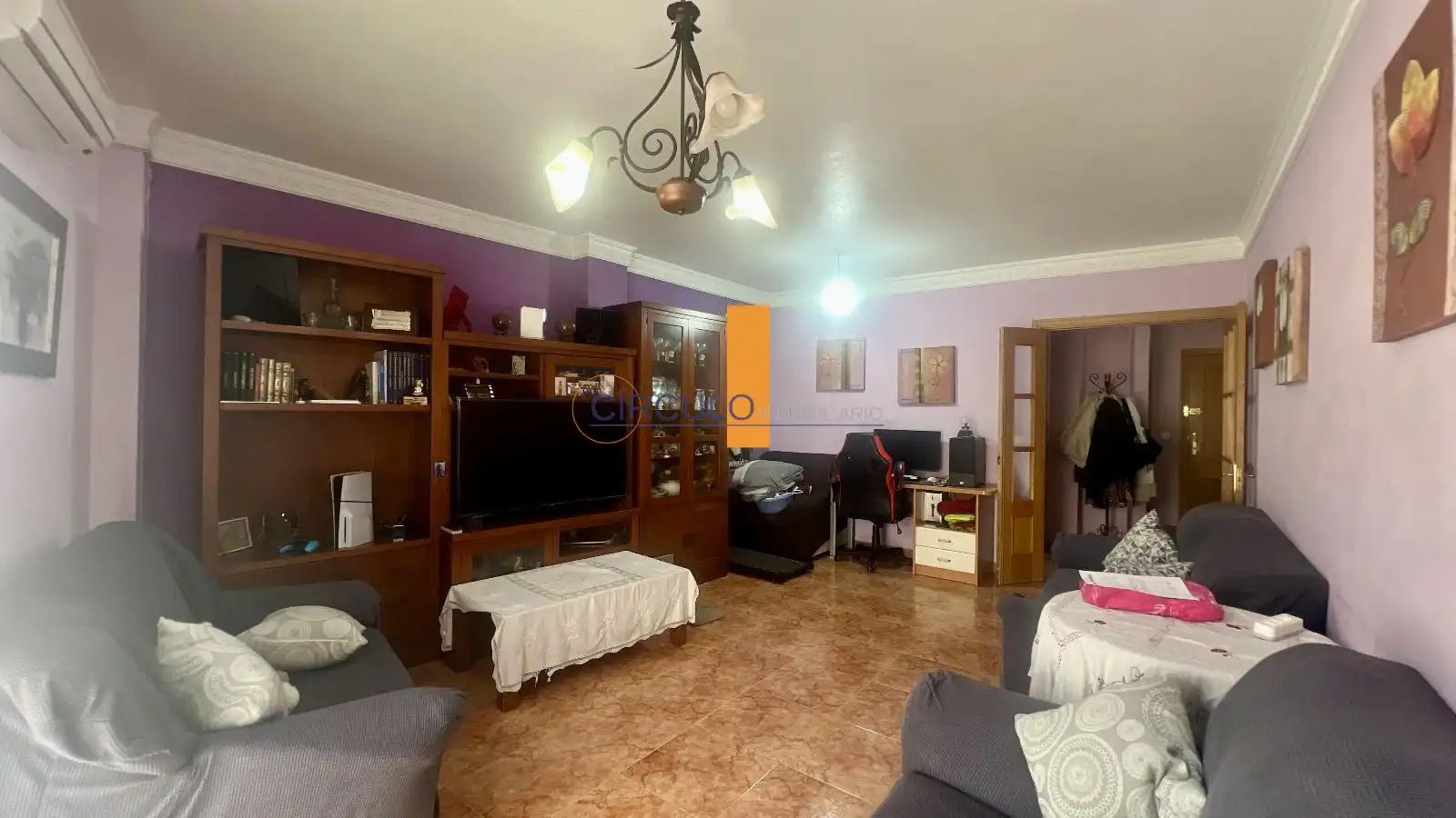 Sala de estar de Piso en venta en Lorca con Aire acondicionado y Amueblado