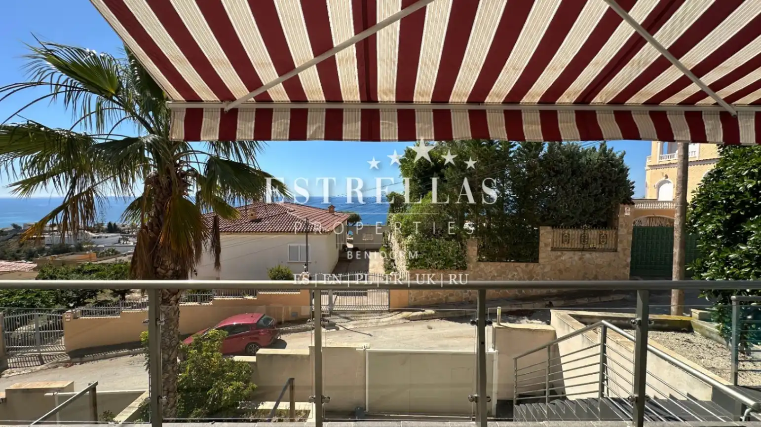 Terraza de Casa o chalet en venta en Villajoyosa / La Vila Joiosa con Aire acondicionado, Jardín privado y Terraza
