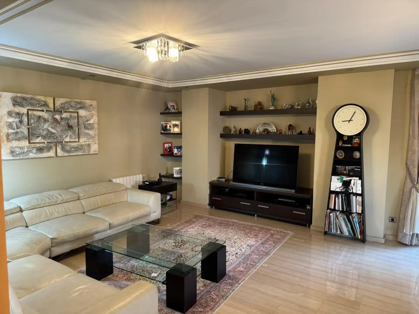 Sala de estar de Casa o chalet en venta en Elche / Elx con Aire acondicionado, Calefacción y Jardín privado