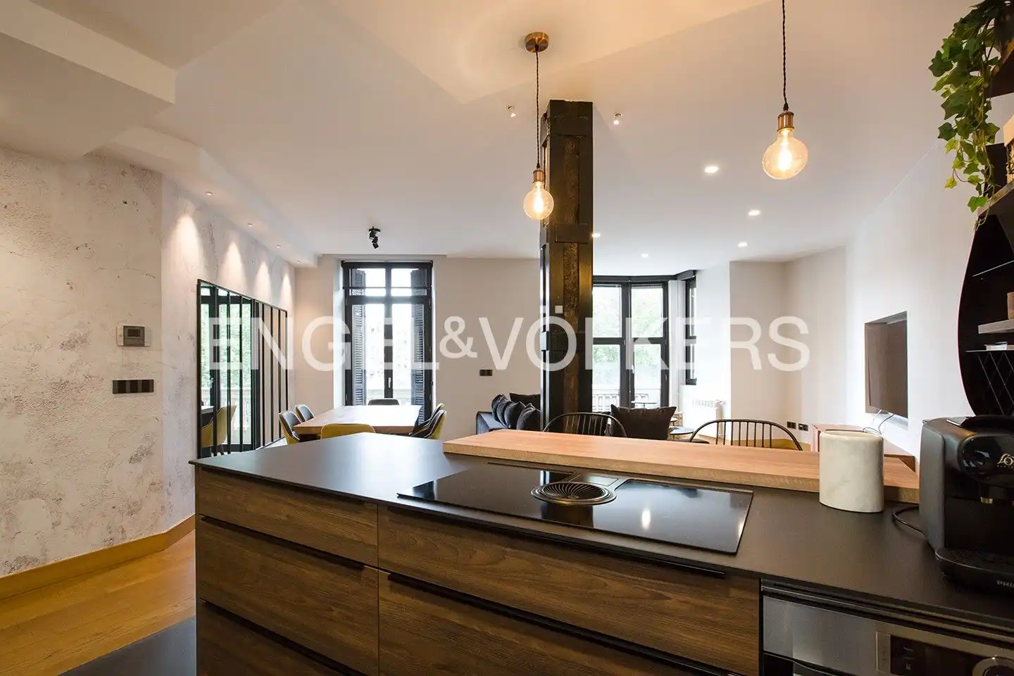 Cocina de Piso de alquiler en Bilbao  con Calefacción, Amueblado y Balcón