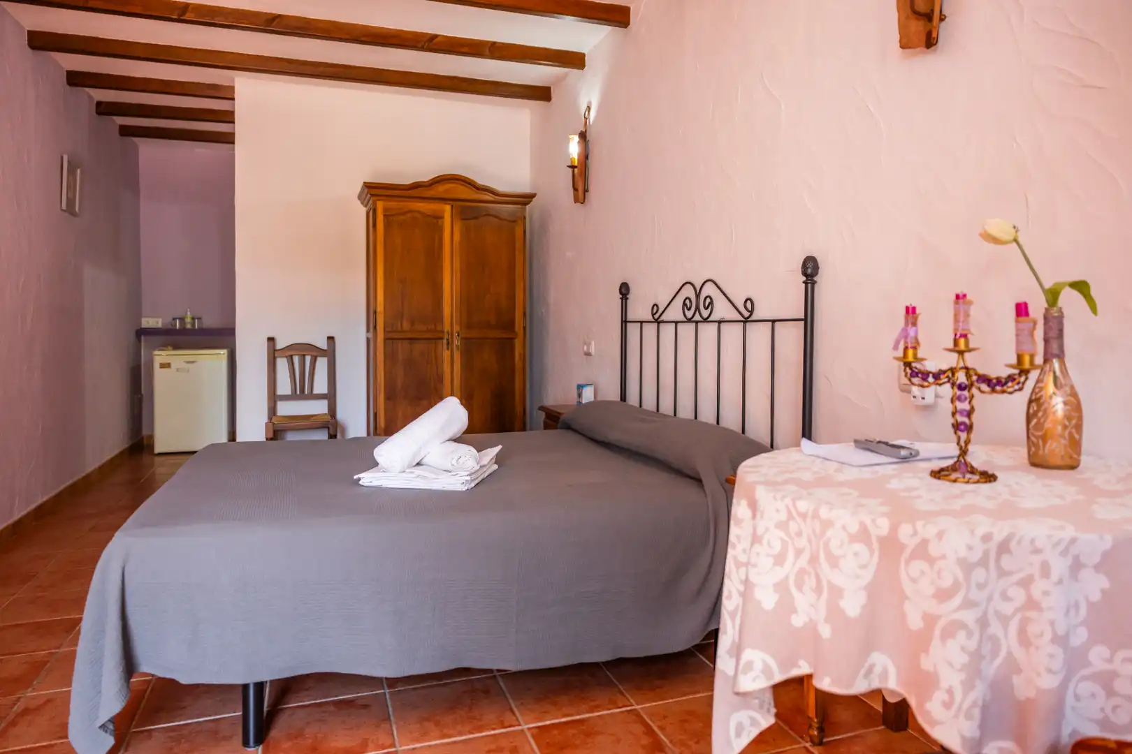 Habitación de Finca rústica en venta en Montejaque con Aire acondicionado, Jardín privado y Terraza