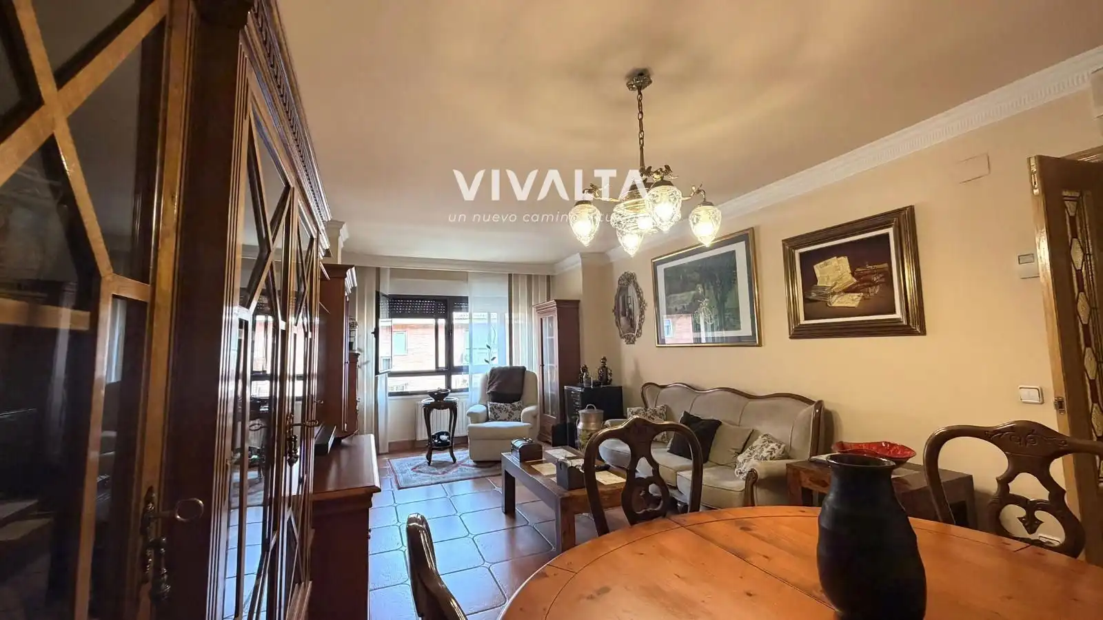 Sala de estar de Dúplex en venta en Madrid con Aire acondicionado, Calefacción y Terraza