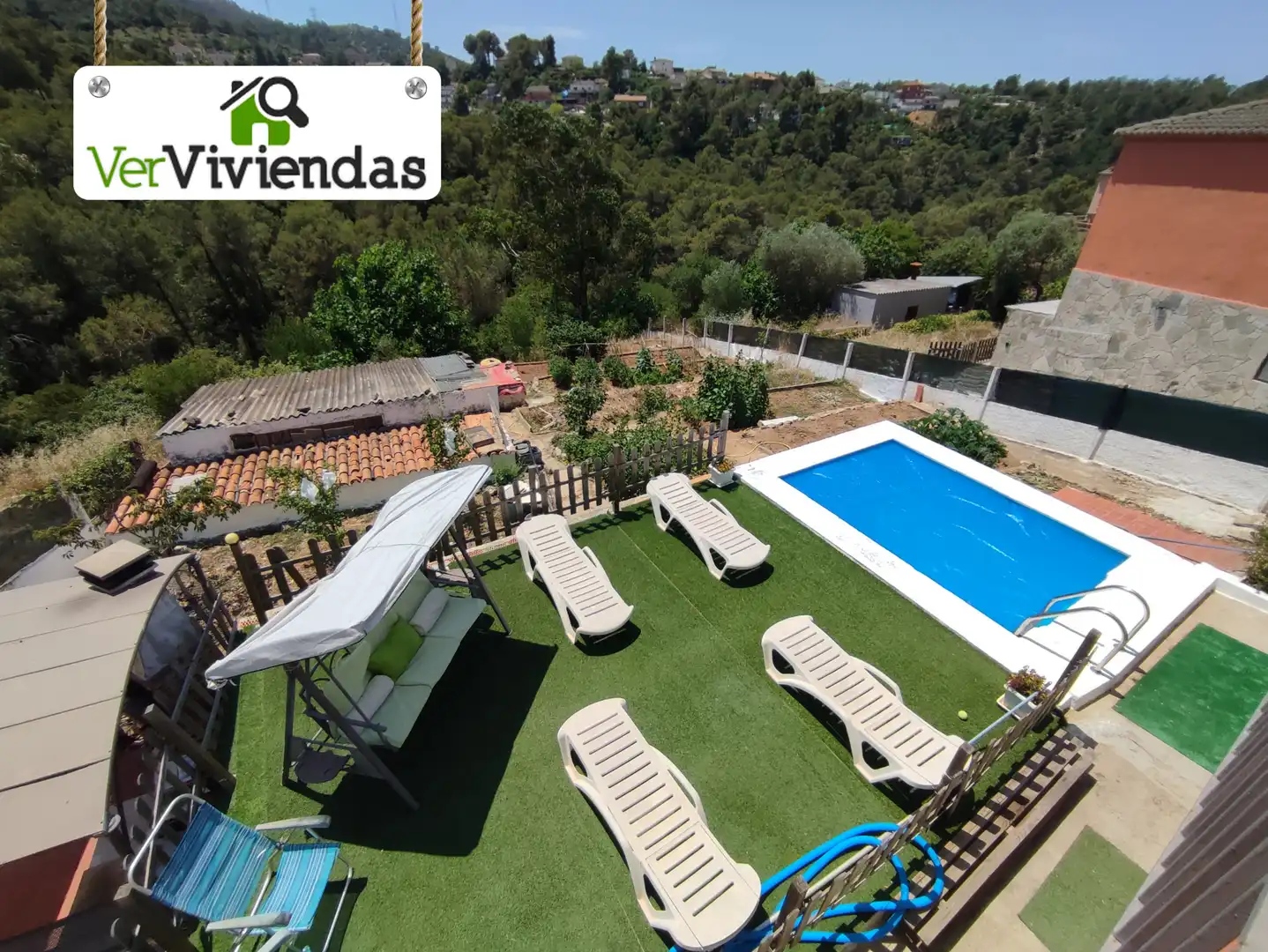 Casa con terrazza in vendita a Olesa de Bonesvalls