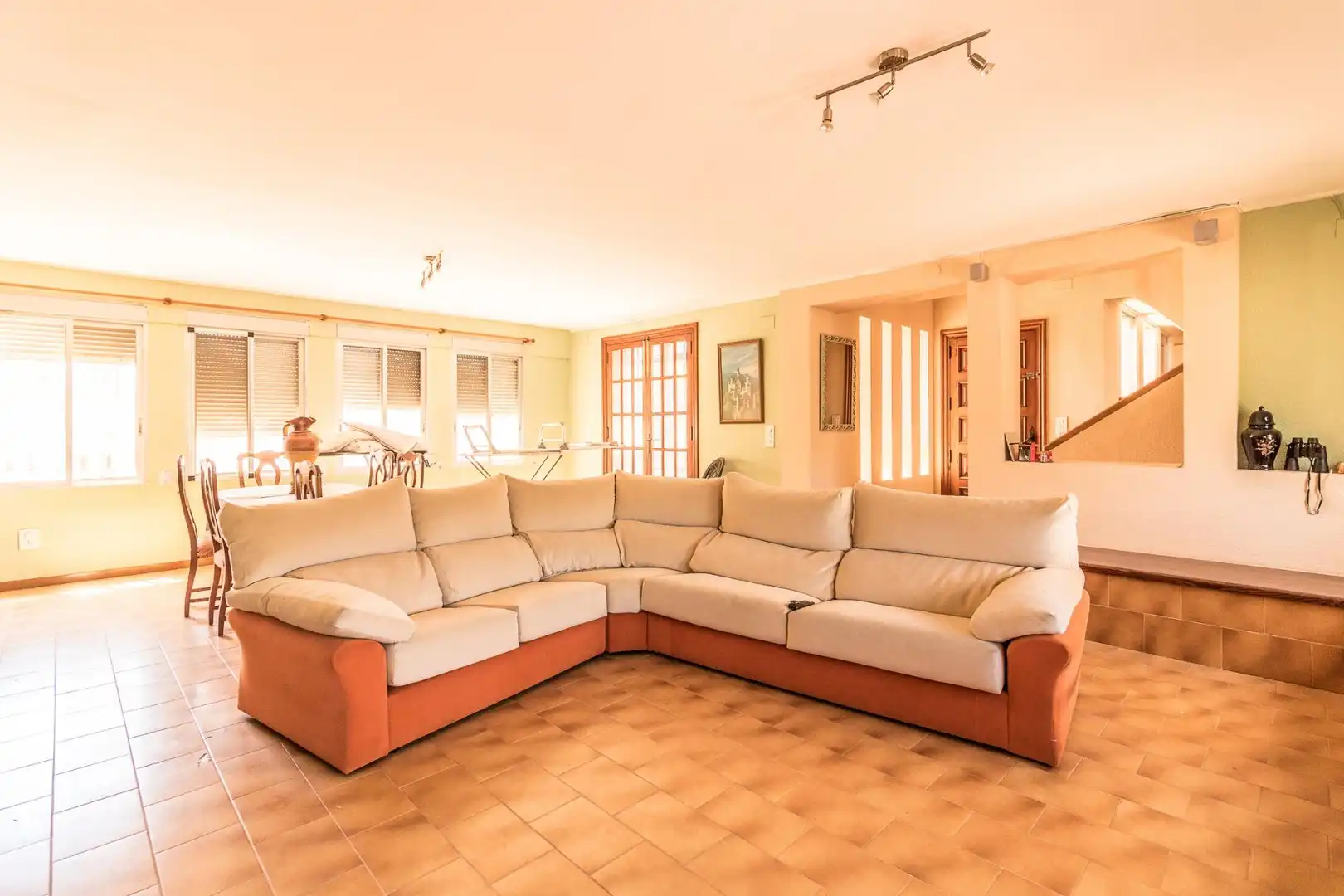 Sala d'estar de Casa o xalet en venda en Alfarb amb Aire condicionat, Calefacció i Jardí privat