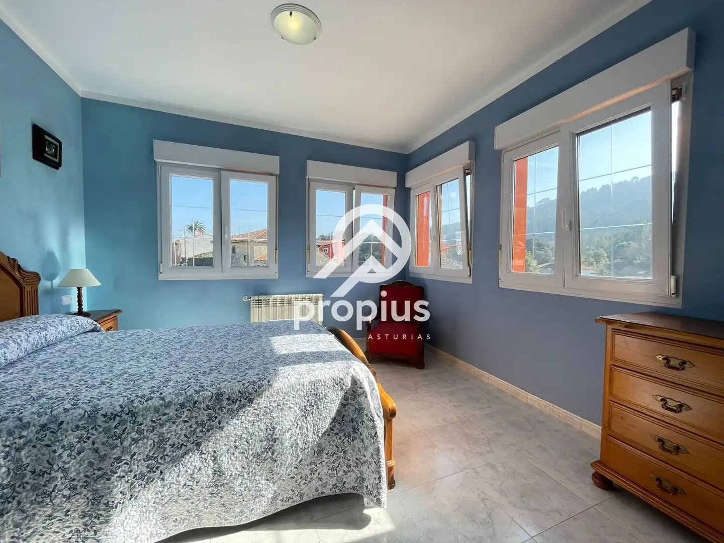 Bedroom of Houses for sale in Llanes  with Heating, Private garden and Terrace