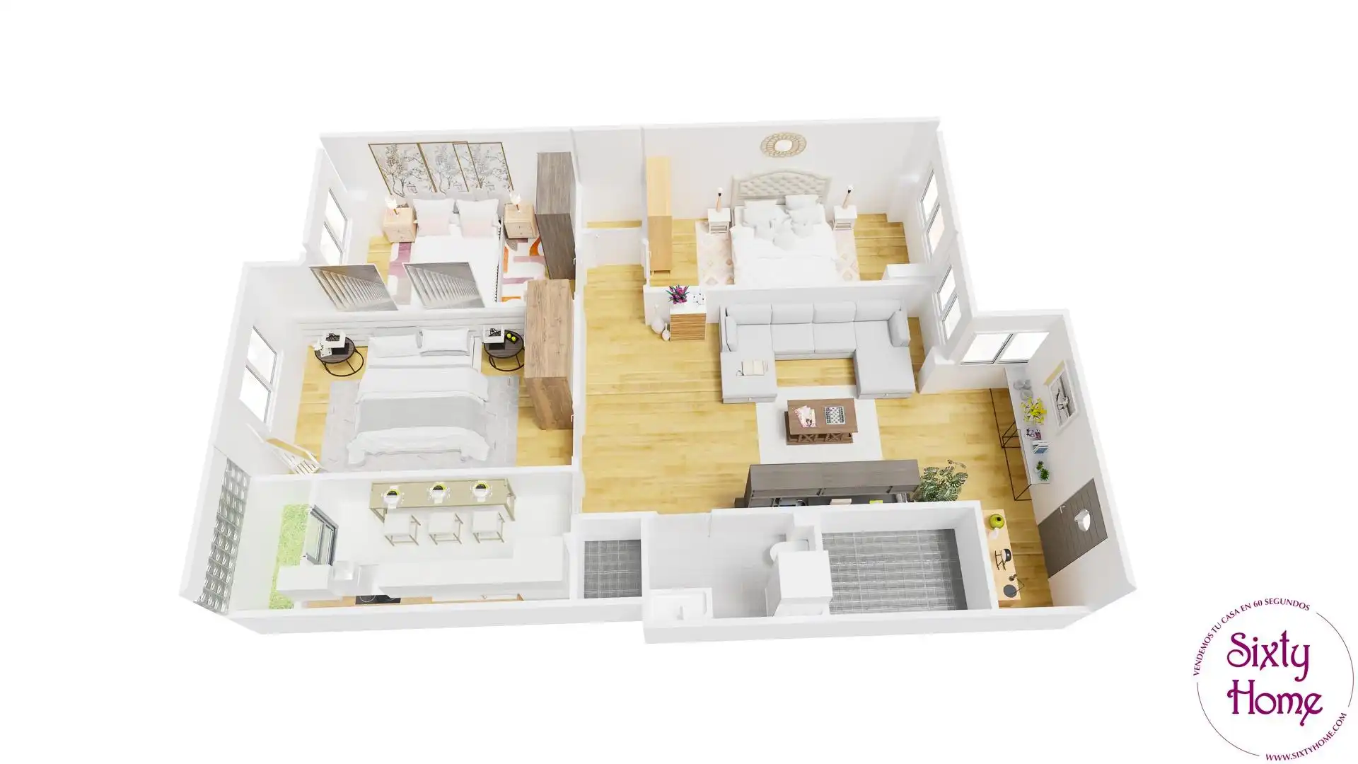 Flat for sale in Zaragoza  with Air Conditioner and Heating