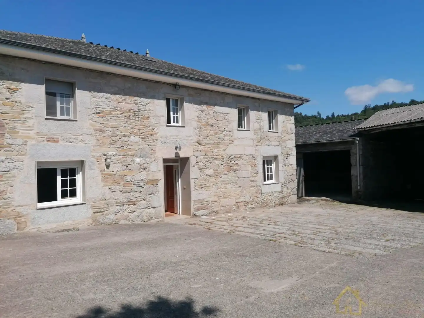 Exterior view of Houses for sale in Castroverde  with Heating, Storage room and Furnished