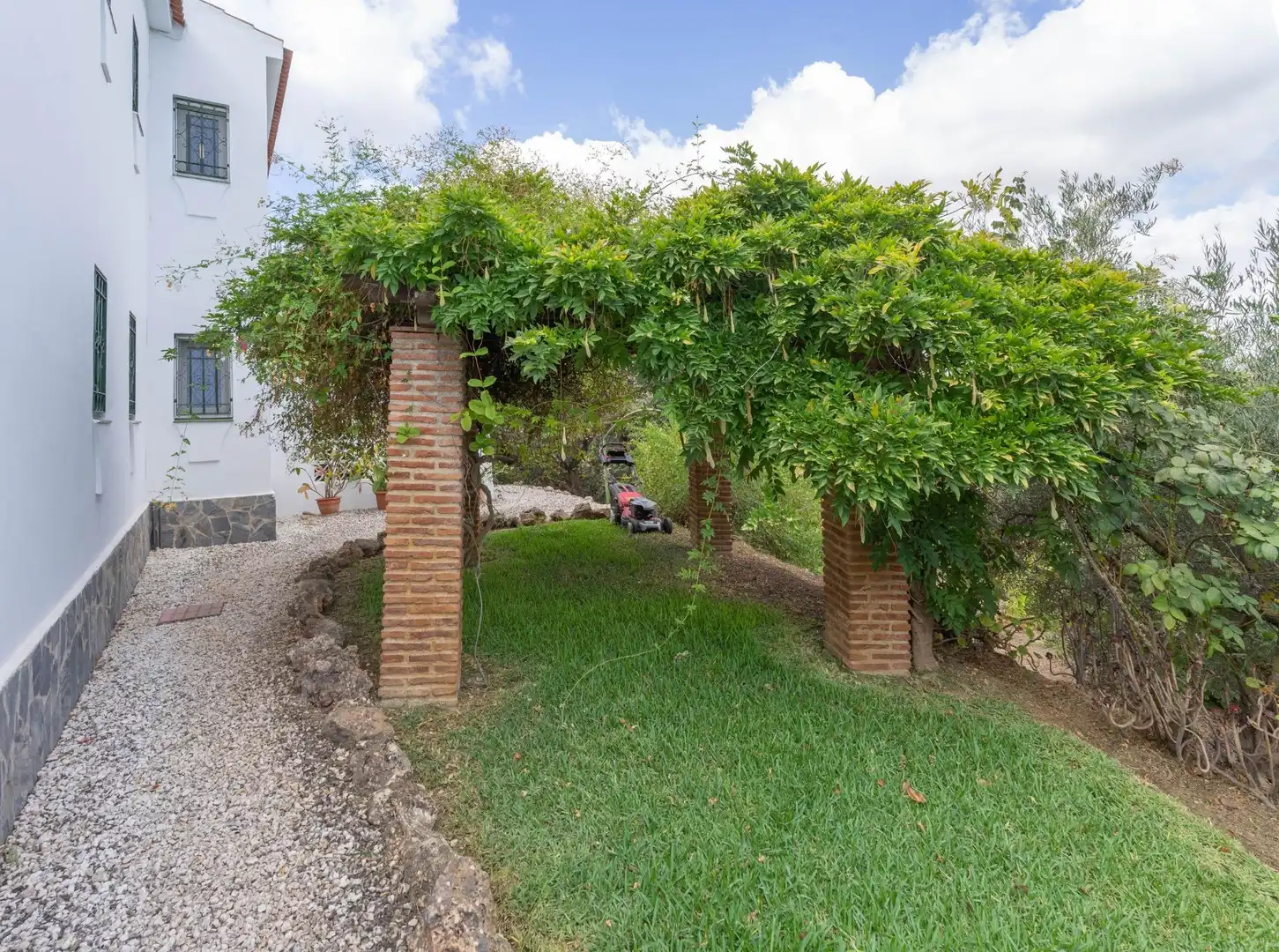 Garten von Haus oder Chalet zum Verkauf in Alhaurín El Grande mit Klimaanlage, Privatgarten und Terrasse