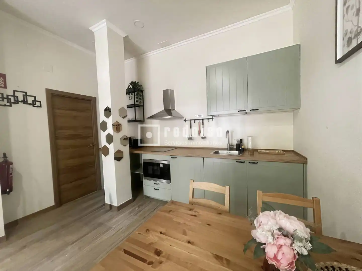 Kitchen of Apartments for sale in Madrid  with Air Conditioner