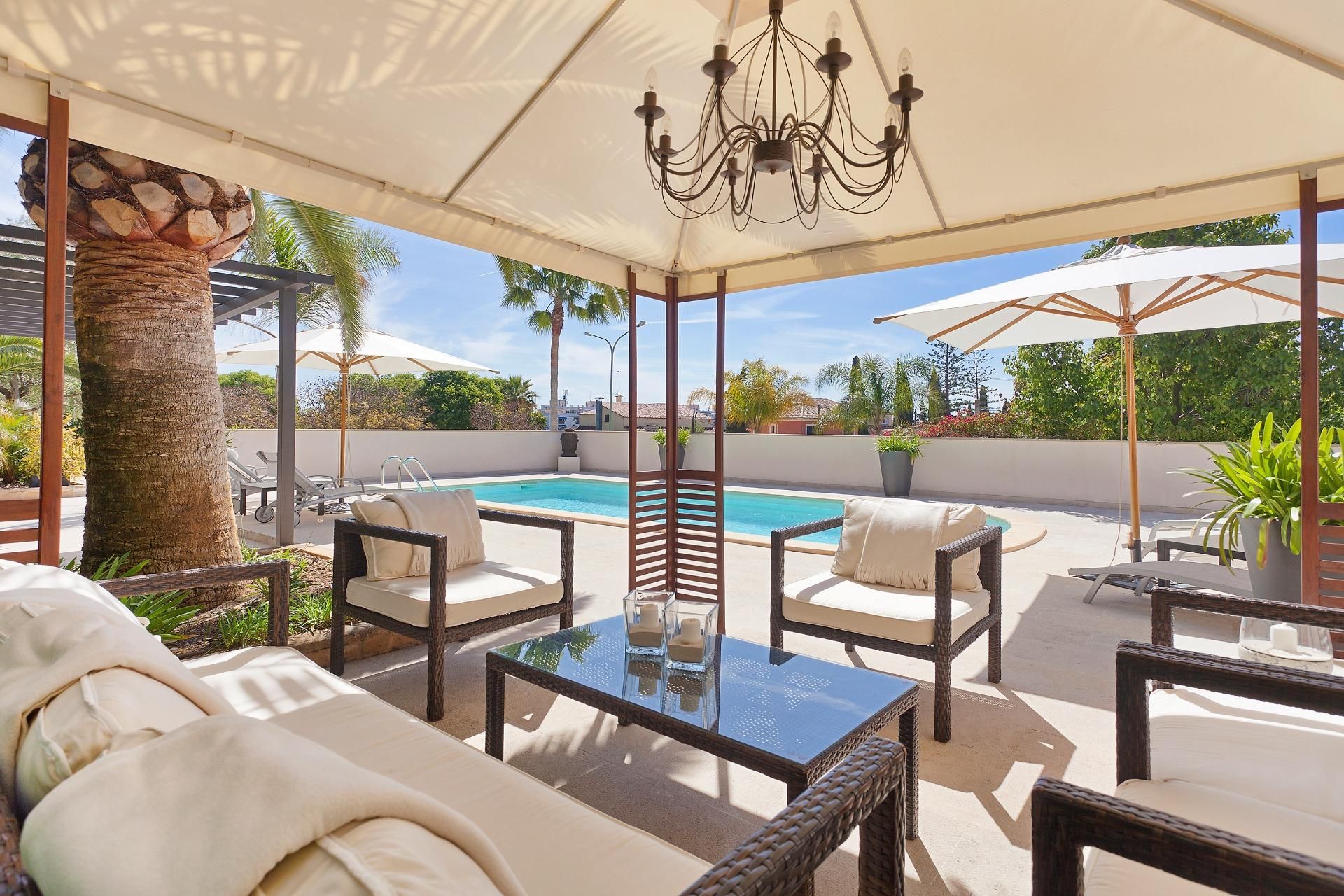 Terrace of House or chalet for sale in  Palma de Mallorca  with Air Conditioner, Private garden and Terrace