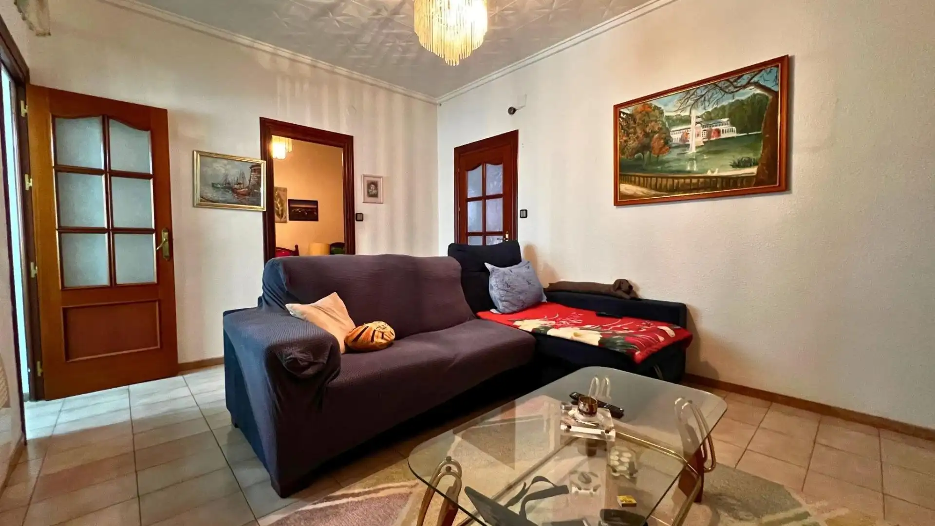 Sala de estar de Piso en venta en Elda con Calefacción, Terraza y Balcón