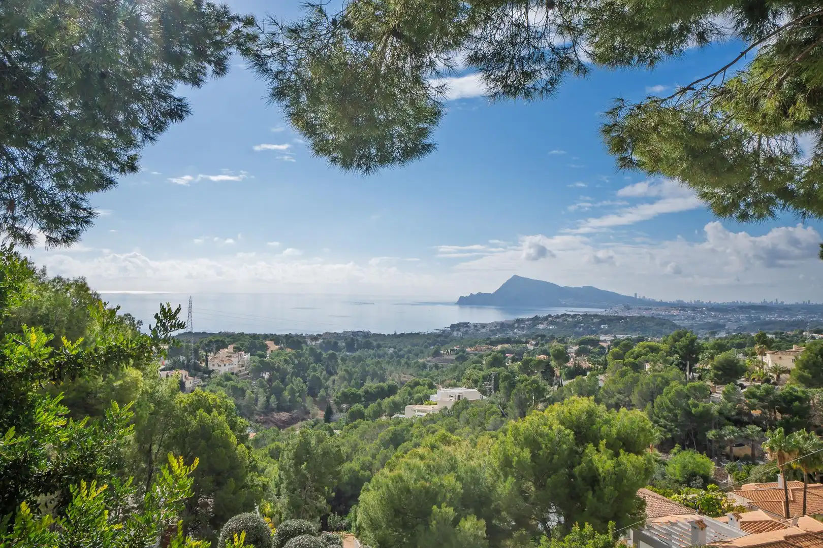 Vista exterior de Casa o chalet en venta en Altea con Aire acondicionado, Calefacción y Piscina