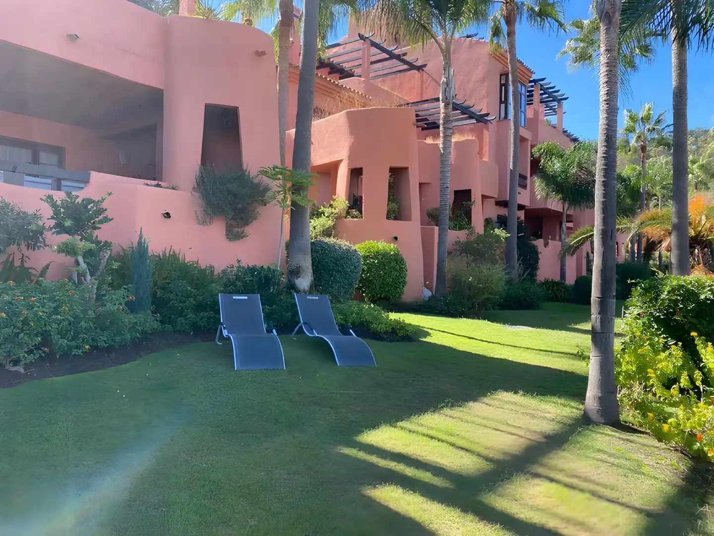 Garten von Erdgeschoss zum Verkauf in Marbella mit Klimaanlage, Heizung und Terrasse