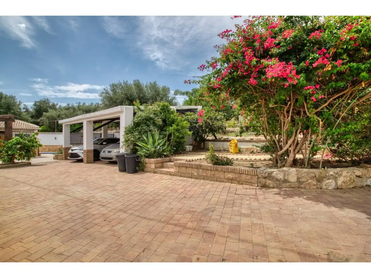 Jardí de Casa o xalet en venda en Periana amb Terrassa i Piscina