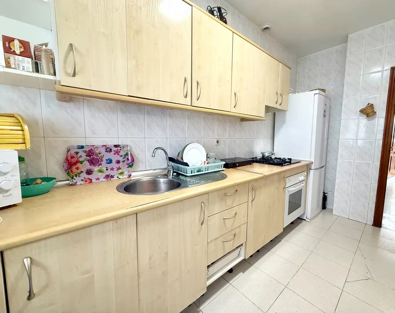 Kitchen of Duplexes for sale in Roquetas de Mar  with Air Conditioner and Furnished