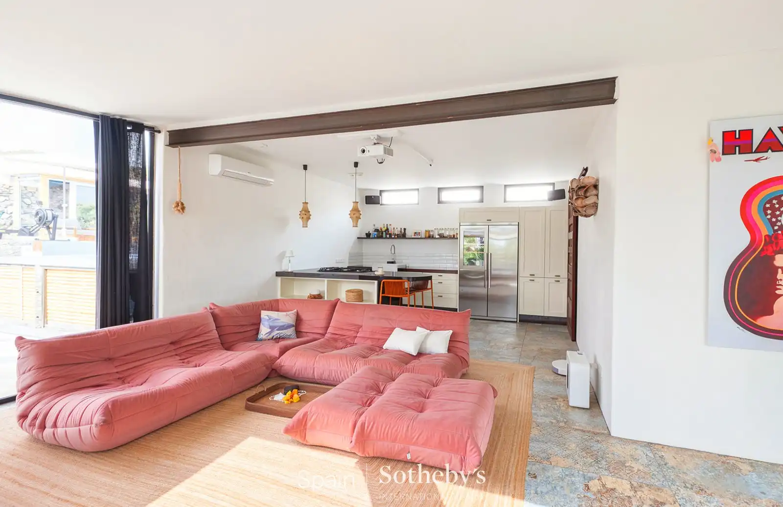 Sala de estar de Casa o chalet en venta en Los Llanos de Aridane con Aire acondicionado, Calefacción y Jardín privado