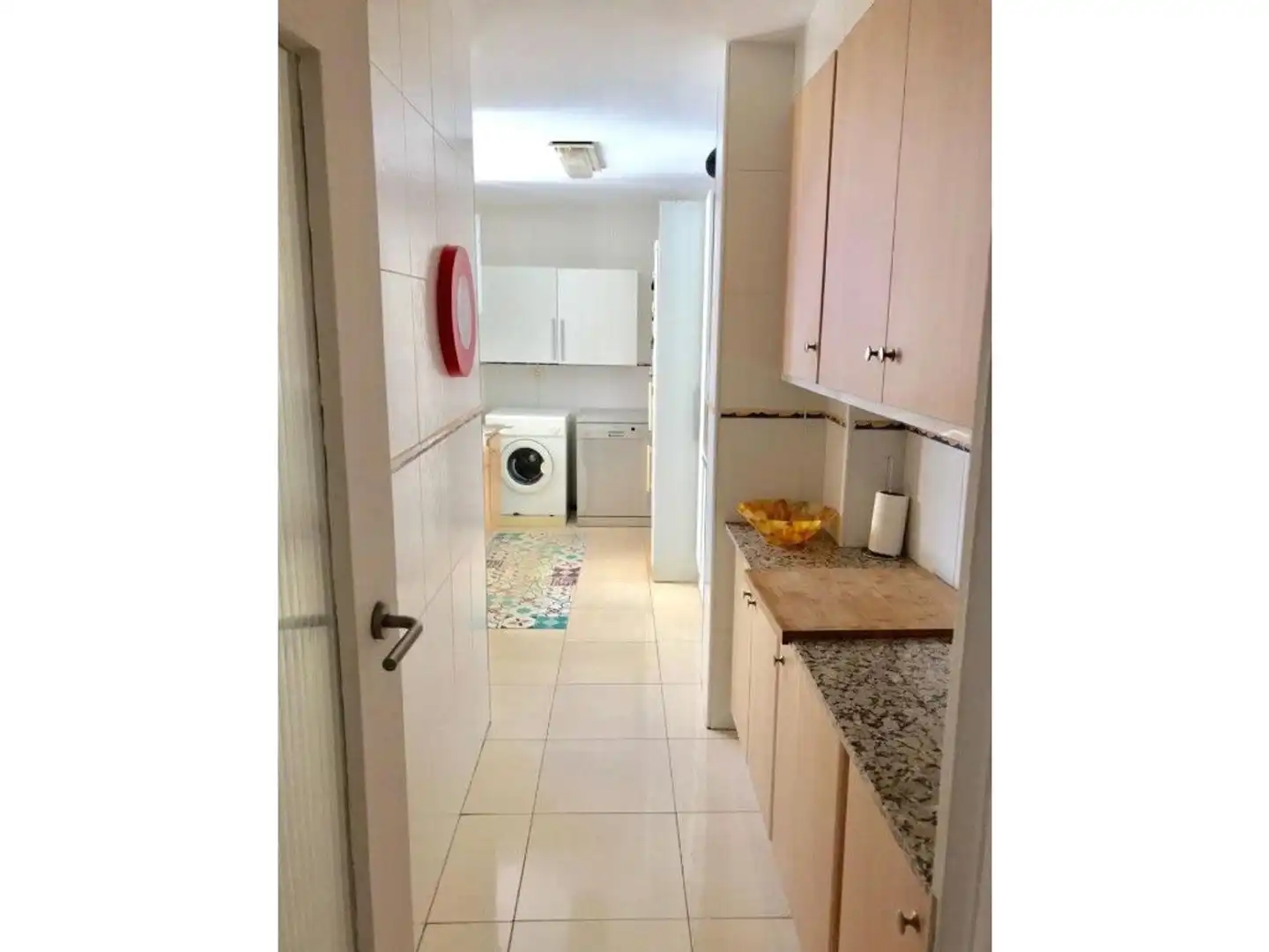 Kitchen of Flat for rent in Castellón de la Plana / Castelló de la Plana  with Private garden, Terrace and Furnished