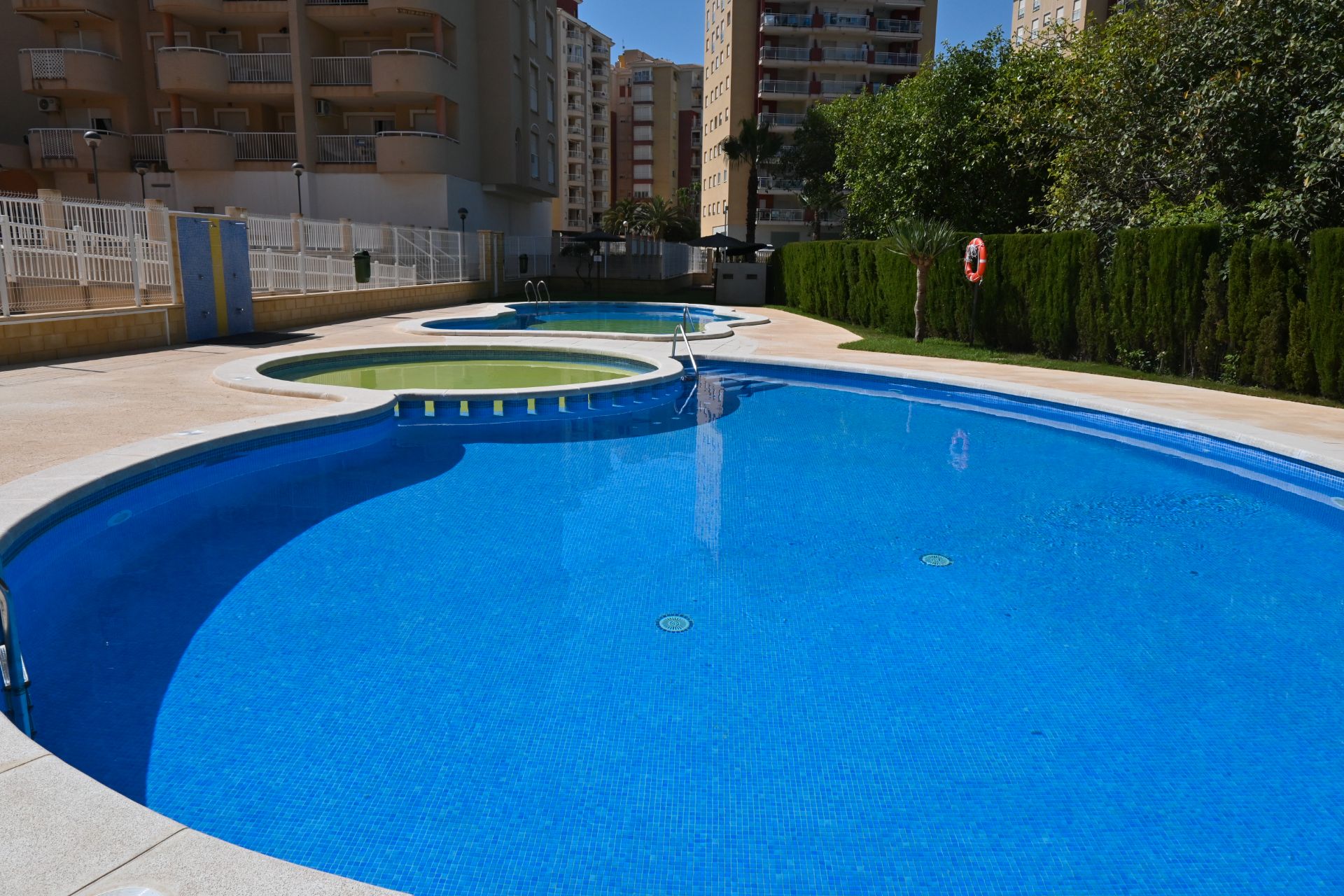 Swimming pool of Apartment for sale in La Manga del Mar Menor  with Private garden, Terrace and Furnished