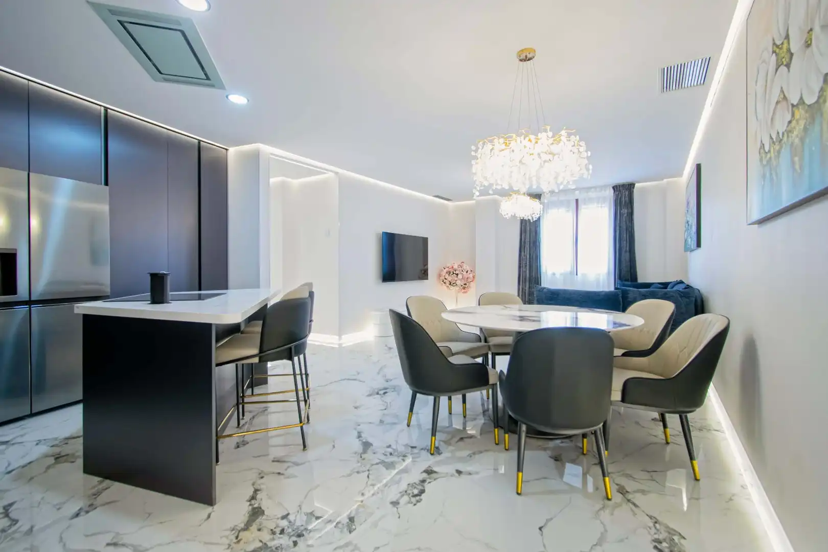 Dining room of Flat for sale in Sevilla  with Air Conditioner, Heating and Furnished
