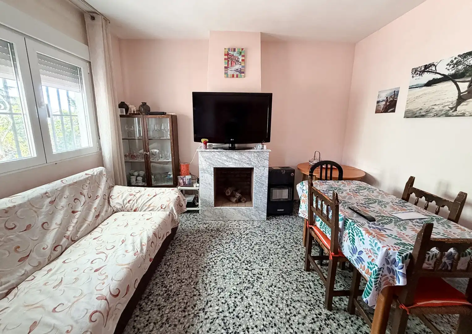 Sala de estar de Casa o chalet en venta en Santa Cruz del Retamar con Calefacción, Jardín privado y Terraza