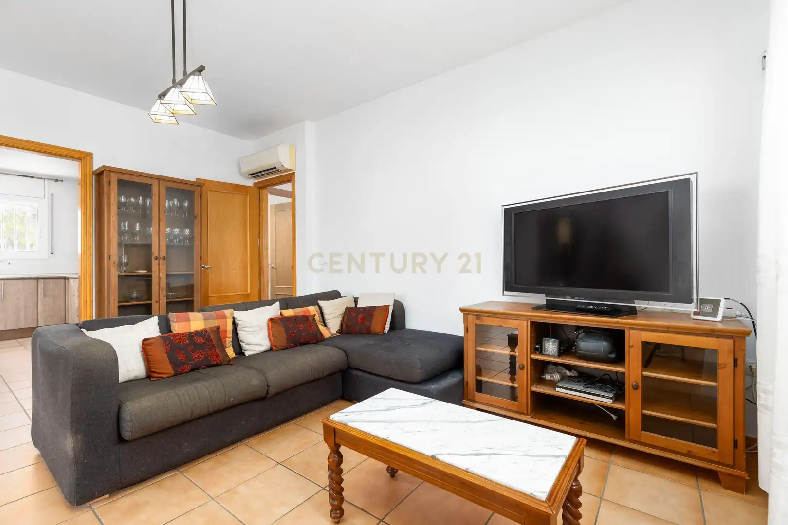 Living room of Houses for sale in El Montmell  with Air Conditioner and Private garden